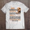 Dad you’re someone to look up to no matter how tall i grow no matter lion version shirt