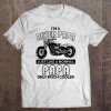 I’m a biker papa just like a normal papa only much cooler black version shirt