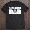 Flemish giant dad rabbit dad shirt