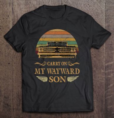 Carry on my wayward son mopar car vintage version shirt