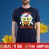 Baby Yoda face mask hug Pumpkin happy quar-o-teen Halloween For T-Shirt