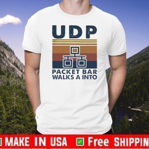UDP packet bar walks a into vintage T-Shirt