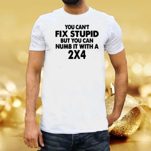 You Can’t Fix Stupid But You Can Numb It With A 2×4 Tee Shirts