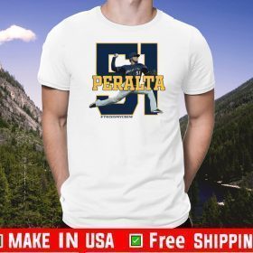Fastball Freddy Peralta 2020 Milwaukee Tee Shirts