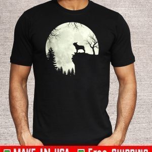 French bulldog frenchie at full moon 2020 T-Shirt