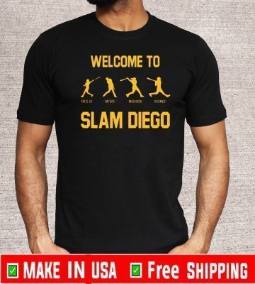 Myers Machado Hosmer Well Come To Slam Diego Shirt T-Shirt