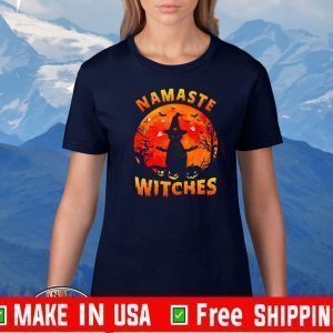 Namaste Witches Happy Halloween Tee Shirts