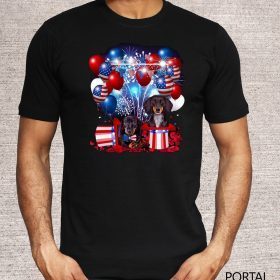 Jeep Girl US Flag Independence Day 4th of July Tee Shirts