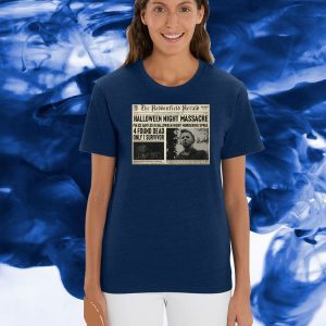 Michael Myers Haddonfield Herald Sign – Halloween Poster 2020 T-Shirt