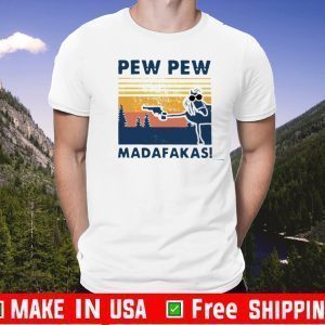 Pew pew madafakas horse vintage 2020 T-Shirt