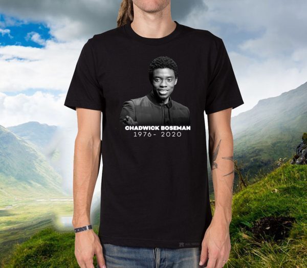 Rip Chadwick Boseman 1976 - 2020 For T-Shirt