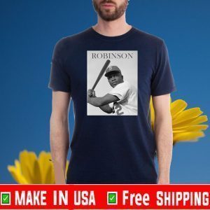 Robinson Photograph baseball Tee Shirts
