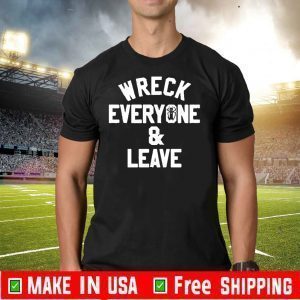 Roman Reigns Wreck everyone and leave 2020 T-Shirt