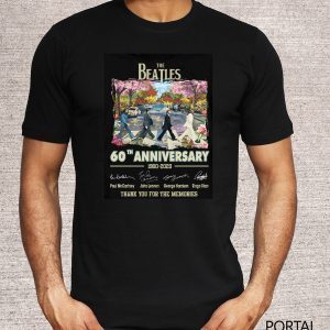 The Beatles Paul McCartney 60th Anniversary Tee Shirts
