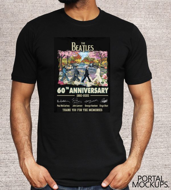 The Beatles Paul McCartney 60th Anniversary Tee Shirts
