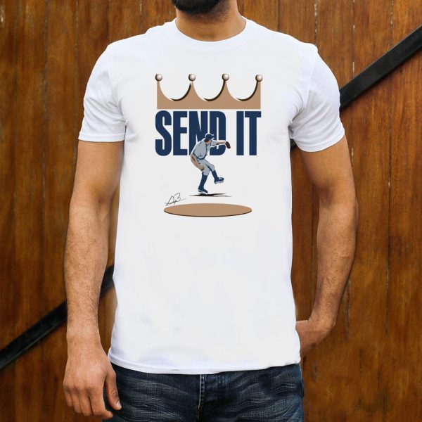 Trevor Bauer Send It Official T-Shirt