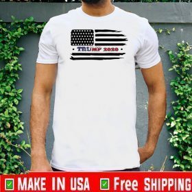 Trump 2020 Flag T-Shirt Gift For Mens Womens And KIds