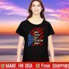 USA flag Trump trust respect unity motivation power 2020 T-Shirt