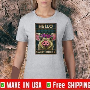 vintage pig hello sweet cheeks Unisex T-Shirt