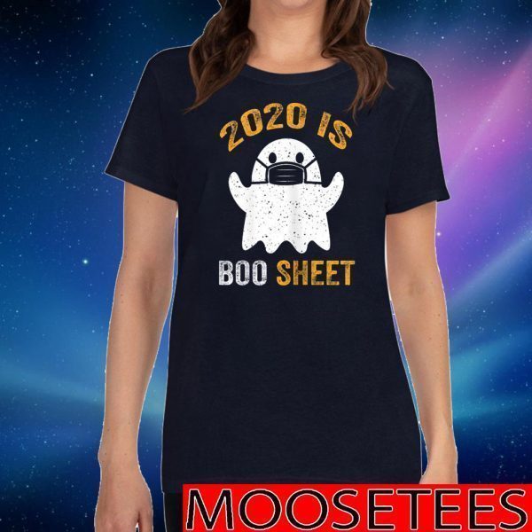 2020 is Boo Sheet Tee Ghost in Mask Halloween T-Shirt