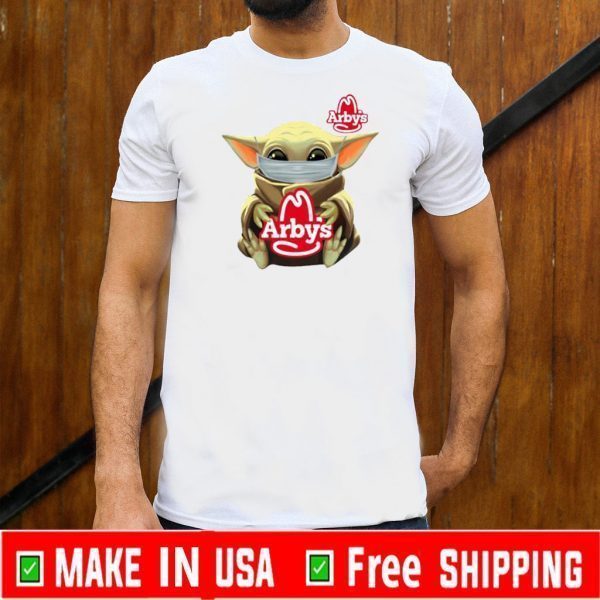 Baby Yoda mask hug Arby’s Coronavirus Shirts