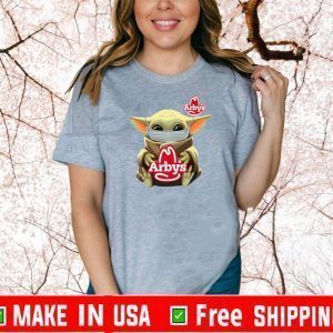 Baby Yoda mask hug Arby’s Coronavirus Shirts