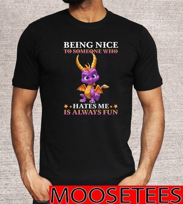 Being Nice To Someone Who Hates Me Is Always Fun 2020 T-Shirt