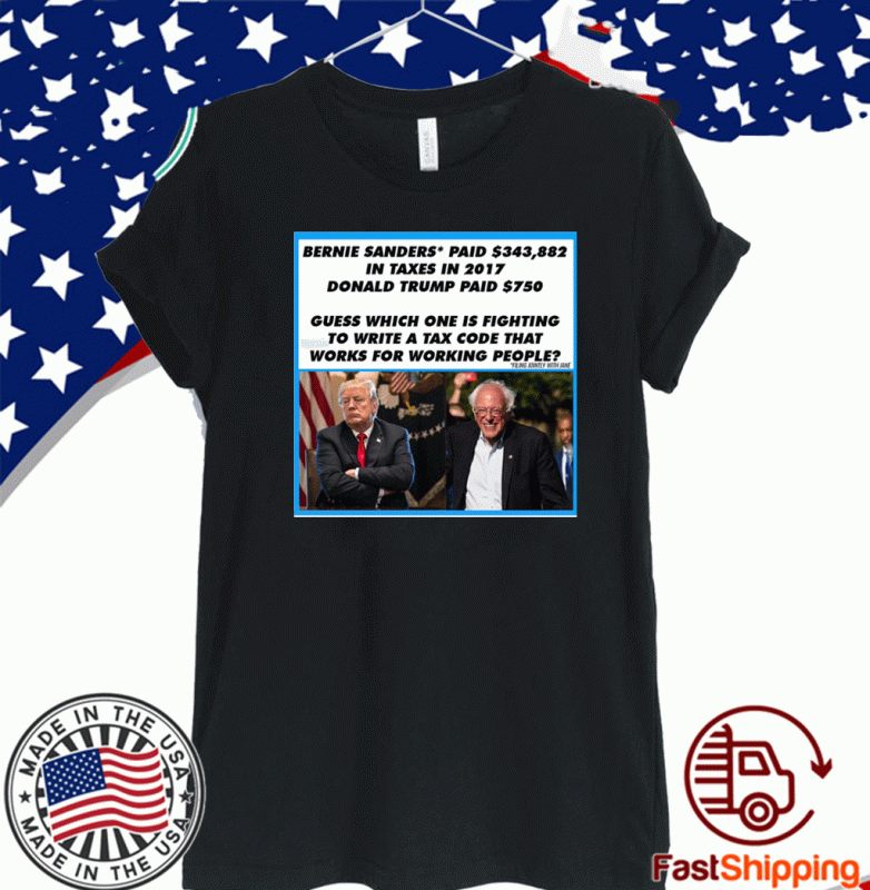 Bernie Sanders and Donald Trump Filing Jointly With Jane 2020 T-Shirt