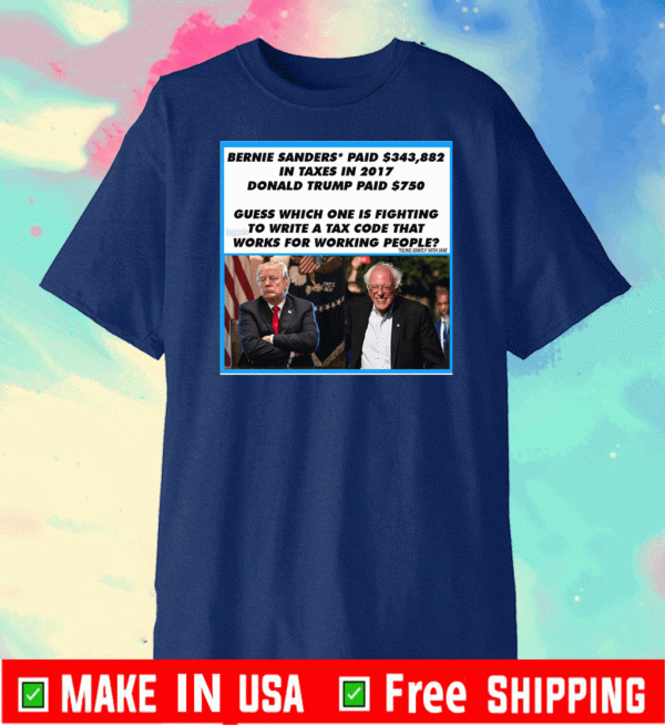 Bernie Sanders and Donald Trump Filing Jointly With Jane 2020 T-Shirt