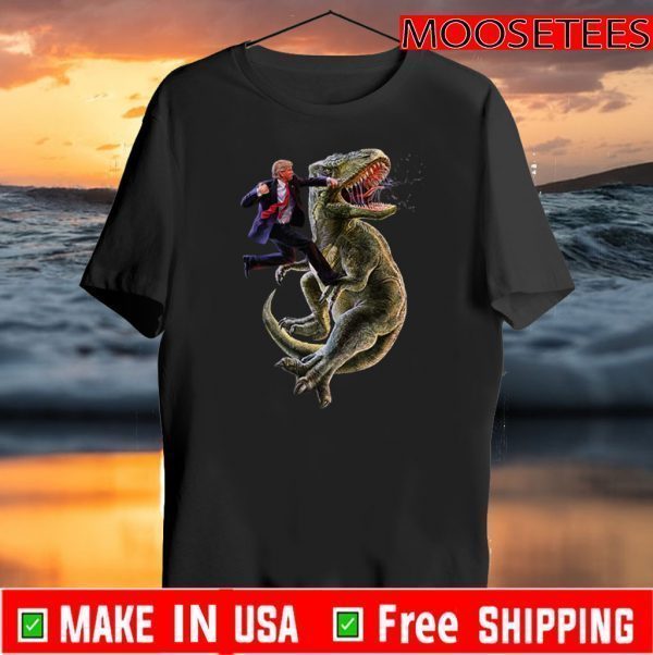 President Trump Deliver Knock Out Punch to Tyrannosaurus Rex 2020 T-Shirt