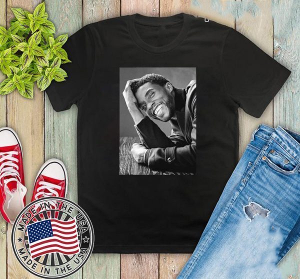 Rip Chadwick Boseman Black Panther 1977 2020 Tee Shirts