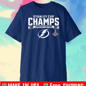 Tampa Bay Lightning 2020 Stanley Cup Champions Tee ShirtsTampa Bay Lightning 2020 Stanley Cup Champions Tee Shirts