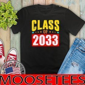 Official Class of 2033 Grow With Me T-Shirt