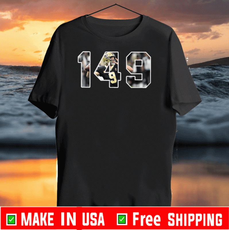 Drew Brees T-Shirt. Drew Brees Mike 149 Shirt, Las Vegas Raiders Shirt.