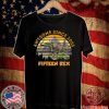 Fifteen Rex 15th Birthday Fifteen Dinosaur 15 Year Vintage 2020 T-Shirt