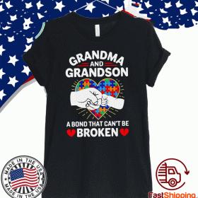 Grandma And Grandson A Bond That Can’t Be Broken Shirt T-Shirt