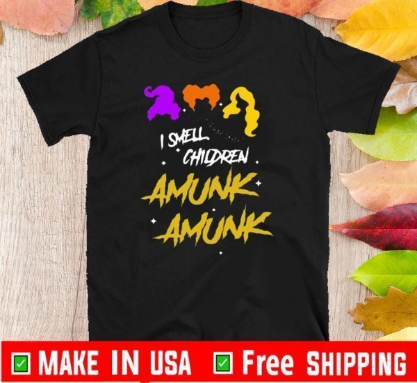 Hocus Pocus I smell children amunk amunk Tee Shirts