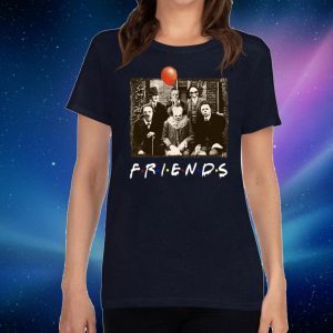 Horror character Friends Halloween 2020 T-Shirt