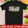 I Find Your Of Lack Facemasks Disturbing Shirt