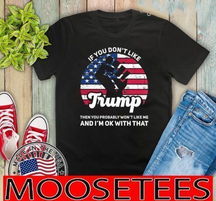 If You Don't Like Trump Vintage Flag T-Shirt