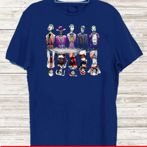 Joker Style Water Reflective Become Harley Quinn Gift T-ShirtJoker Style Water Reflective Become Harley Quinn Gift T-Shirt
