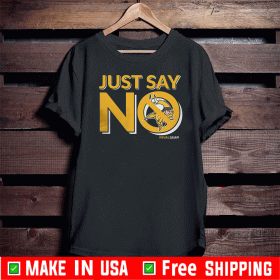 Green Bay Football T-Shirt, Just Say No Shirt