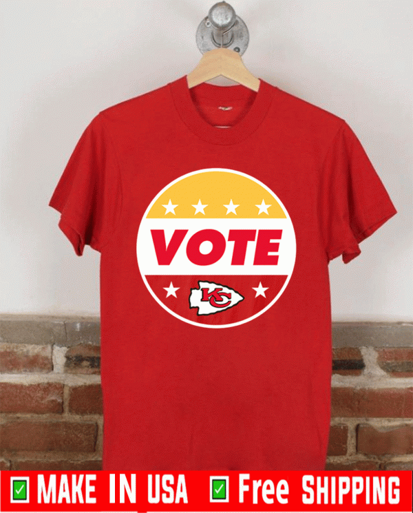 Patrick Mahomes Kansas City Chiefs Vote 2020 T-Shirt