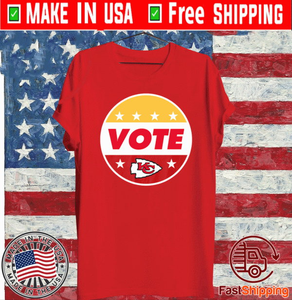 Patrick Mahomes Kansas City Chiefs Vote 2020 T-Shirt