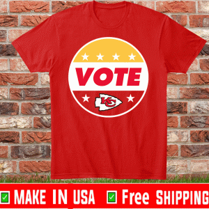 Patrick Mahomes Kansas City Chiefs Vote 2020 T-Shirt