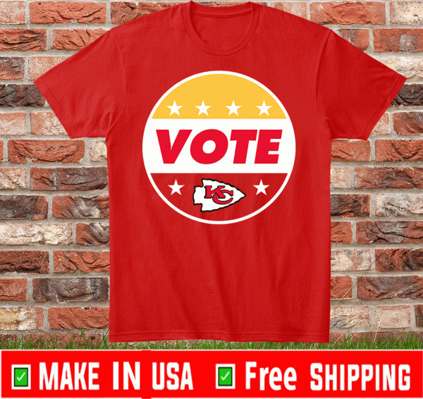 Patrick Mahomes Kansas City Chiefs Vote 2020 T-Shirt