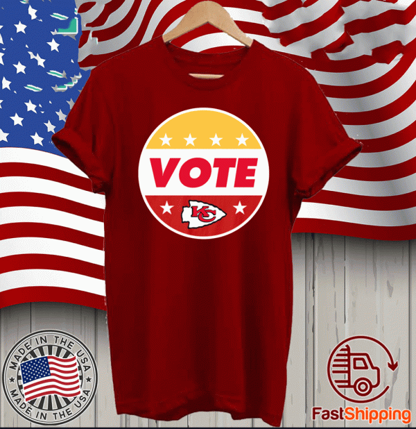 Kansas City Chiefs Vote Tee Shirts