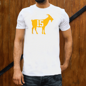 Kansas City Football Vintage KC Chief Missouri Goat 15 T-Shirt