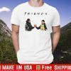 Pray For Kobe Bryant Gigi Bryant and Chadwick Boseman Forever Friends T-Shirt