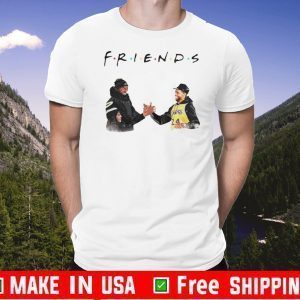 Pray For Kobe Bryant Gigi Bryant and Chadwick Boseman Forever Friends T-Shirt